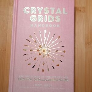 Crystal Grids Handbook - Pink and Gold Hardcover